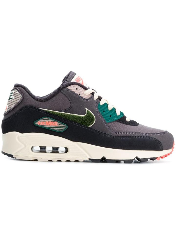 Nike Nike 858954002 Grey Rainforest Light Cream Furs & Skins->calf