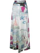 Tsumori Chisato Paris Palazzo Trousers - Blue