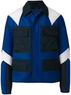 Valentino Color-blocked Jacket - Blue