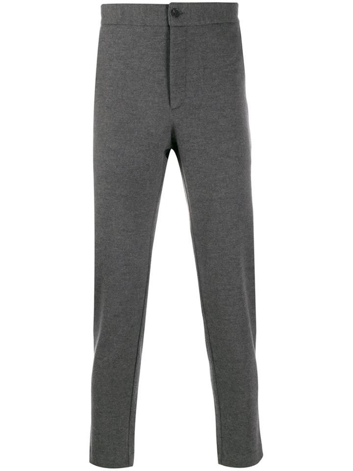 Harris Wharf London Tailored Track Pants - Grey