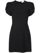 A.l.c. Short-sleeve Fitted Dress - Black