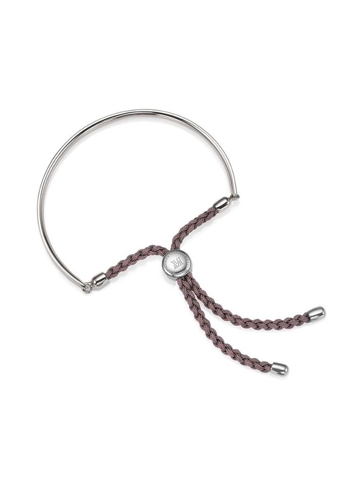 Monica Vinader Fiji Mink Bracelet - Silver