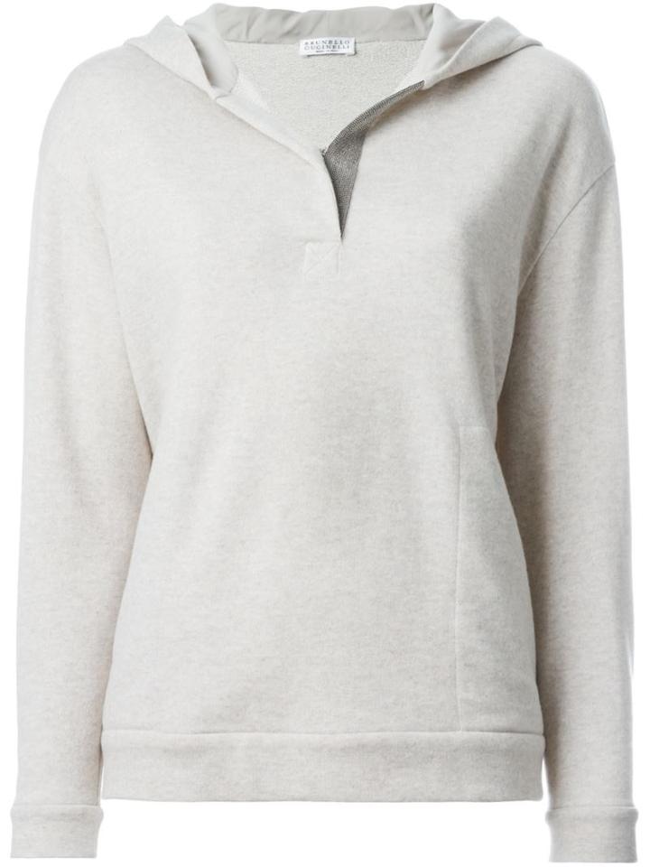 Brunello Cucinelli Metallic Detail Hoodie