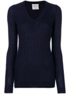 Forte Forte Ribbed Knit Top - Blue