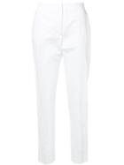 Agnona Crinkled Trousers - White