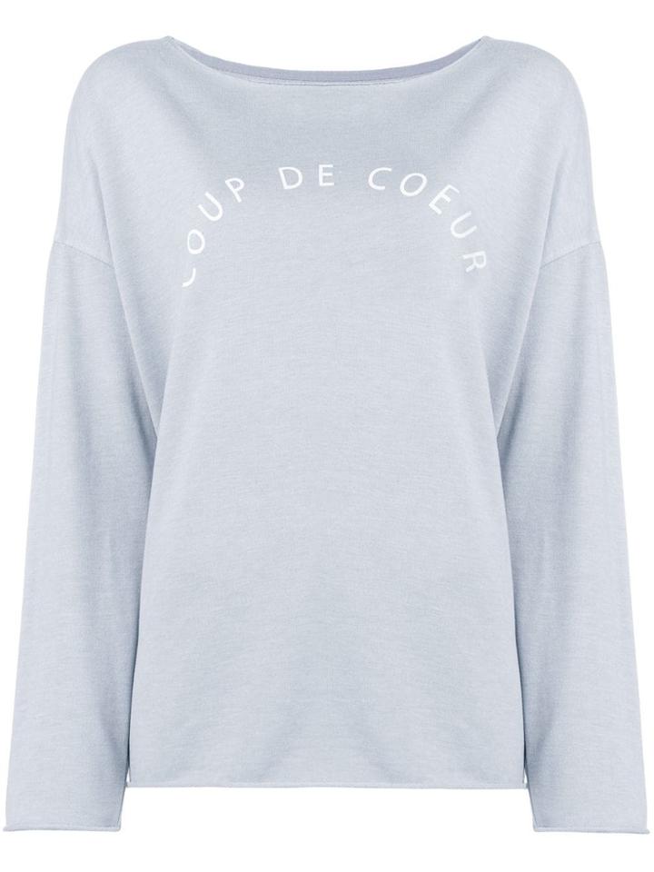 Juvia Boat Neck Jersey - Blue