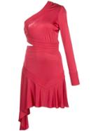 Alexis Rocca One Shoulder Dress - Red