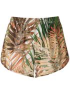Lygia & Nanny Shorts Lee Jersey Estampado - Yellow