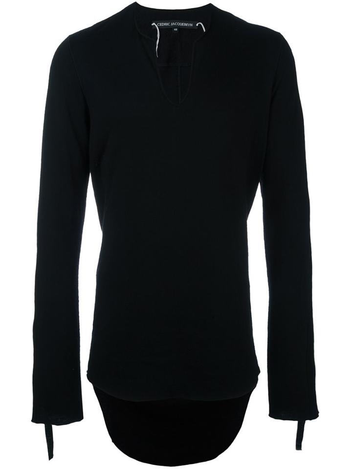Cedric Jacquemyn Asymmetric Tunic Jumper