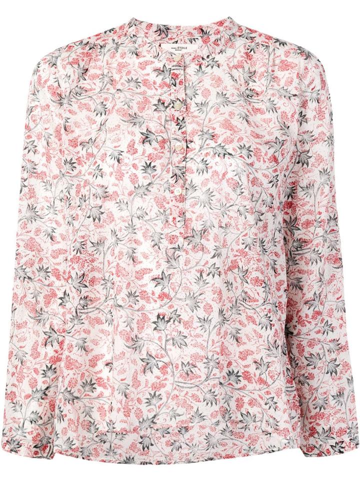 Isabel Marant Étoile Floral Print Blouse - White