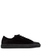 Axel Arigato Black Captoe Low-top Suede Sneakers