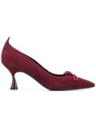 Casadei Pointed Toe Heels - Red