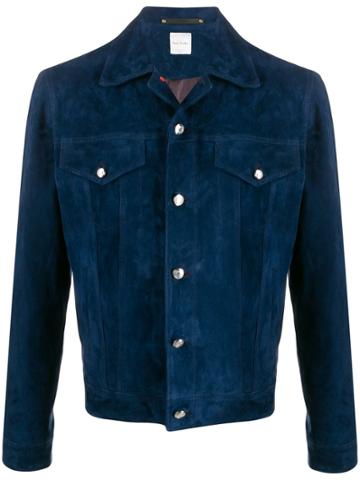 Paul Smith Paul Smith M1r547tc0004043 43 Furs & Skins->suede - Blue