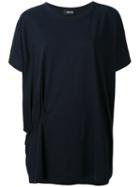 Zucca - Loose Fit Top - Women - Cotton/linen/flax - M, Blue, Cotton/linen/flax