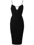 Victoria Beckham Matt Dress, Women's, Size: 6, Black, Polyester/triacetate