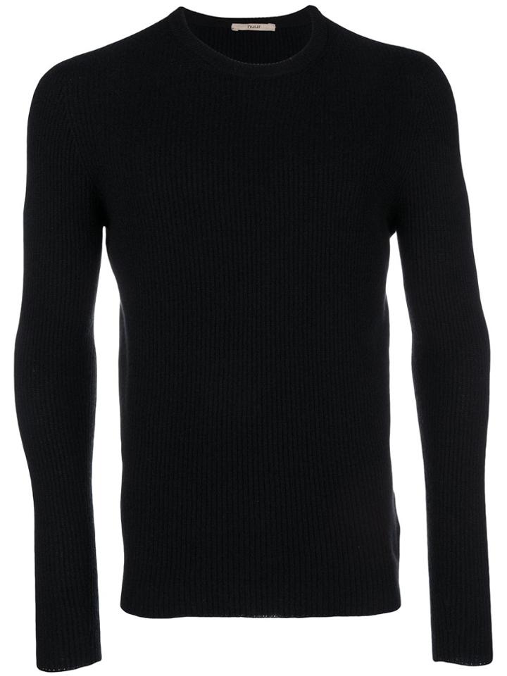Nuur Ribbed Jumper - Black