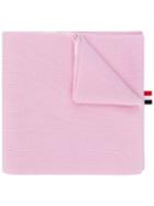 Thom Browne 4-bar Merino Scarf - Pink