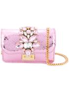 Gedebe Mini Cliky Crossbody Bag - Pink & Purple