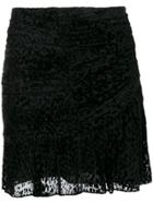 A.l.c. Dotted Mini Skirt - Black