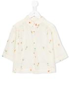 Bellerose Kids Printed Shortsleeved Shirt, Girl's, Size: 8 Yrs, Nude/neutrals