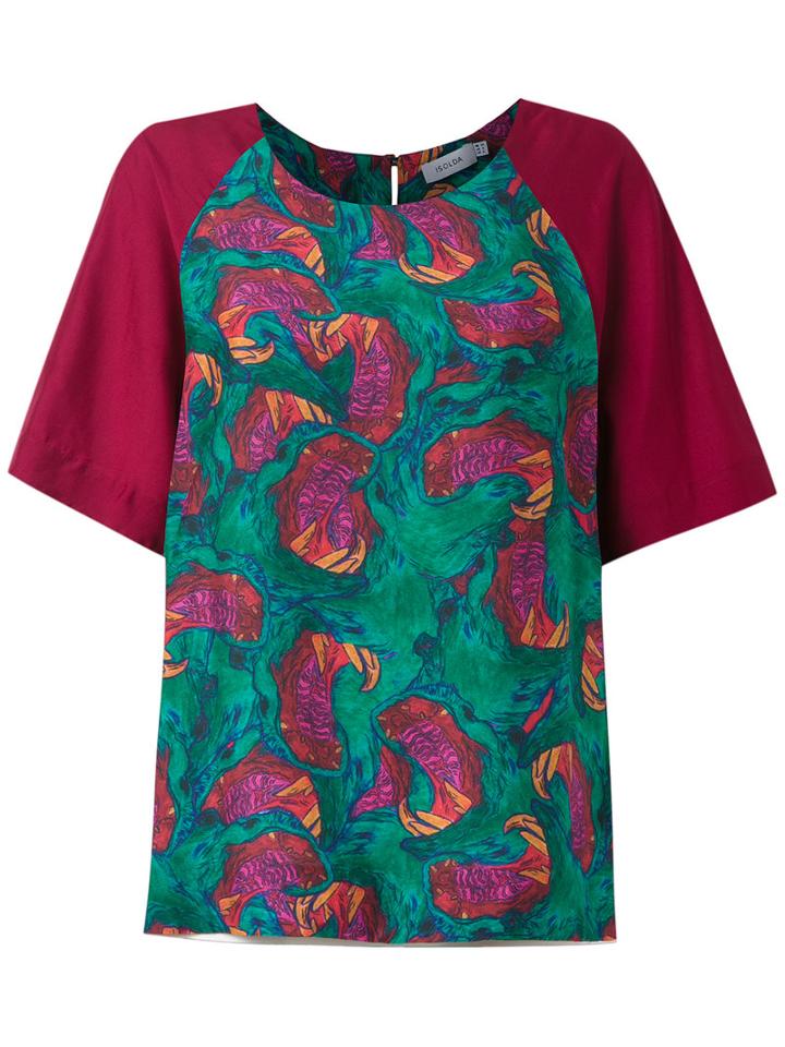 Isolda - Abstract Print Blouse - Women - Silk/viscose - 42, Silk/viscose