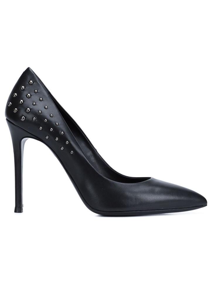 Thomas Wylde Studded Stiletto Pumps
