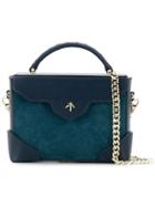 Manu Atelier Micro Bold Shoulder Bag - Blue