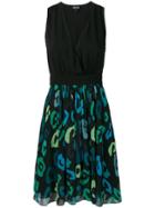 Just Cavalli Macro-print Dress - Black
