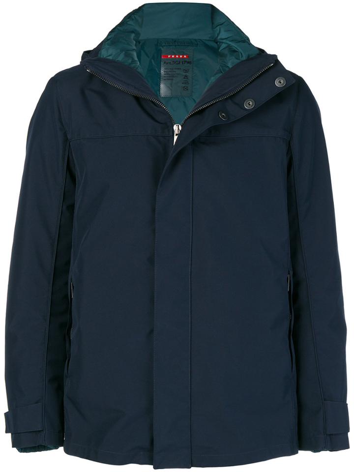 Prada Shell Field Jacket - Blue