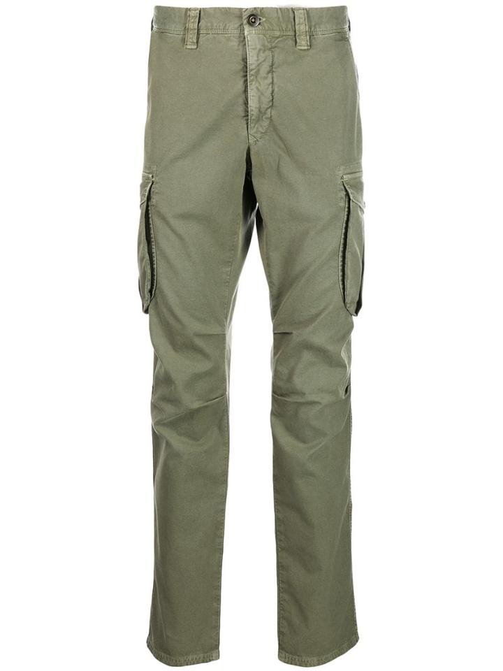 Incotex Slim-fit Cargo Trousers - Green