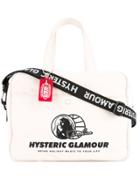 Hysteric Glamour Logo Patch Tote - White