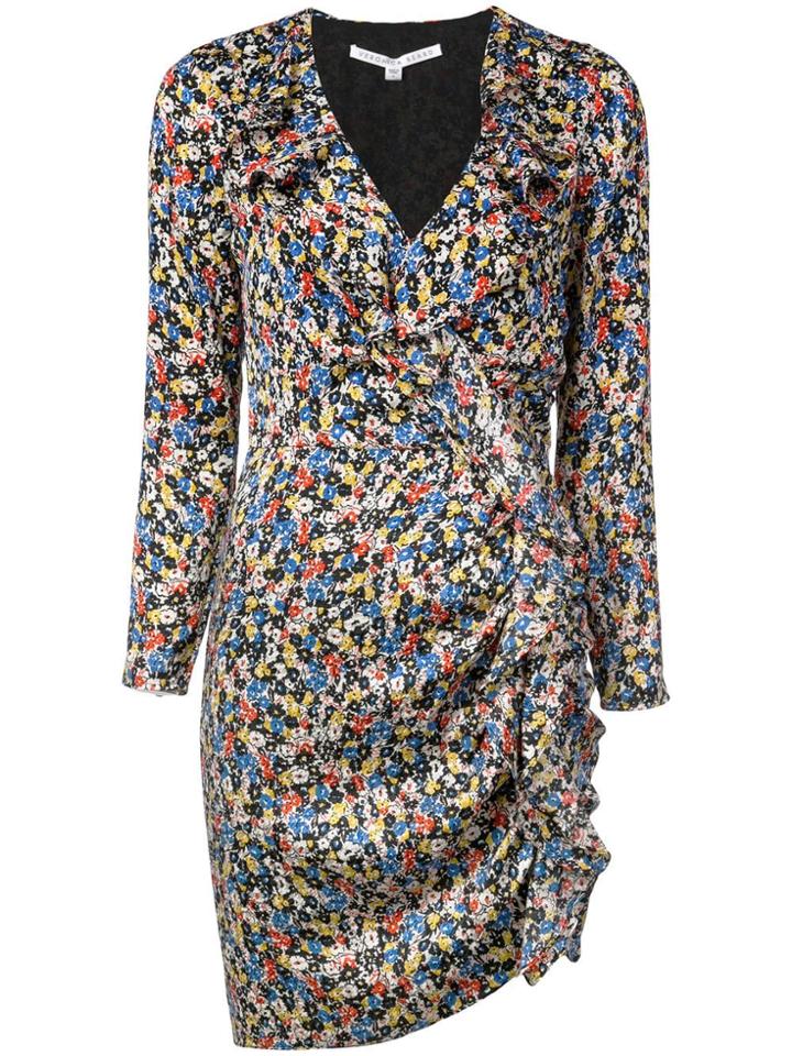 Veronica Beard Floral Print Mini Dress - Multicolour