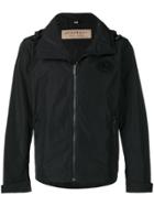 Burberry Packaway Hood Shape-memory Taffeta Jacket - Black