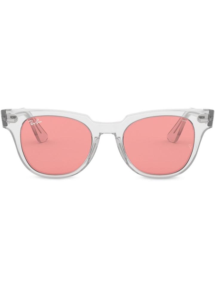 Ray-ban Meteor Round Sunglasses - Pink