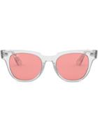 Ray-ban Meteor Round Sunglasses - Pink