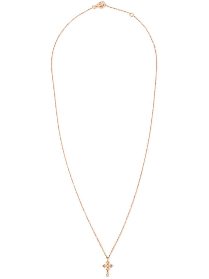 Stone 'passion' Simple Diamond Necklace, Women's, Metallic