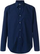 Maison Margiela Long-sleeved Shirt - Blue