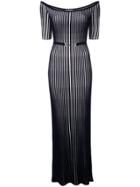 Gabriela Hearst Long Pleated Dress - Black