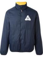 Palace Reversible Jacket, Men's, Size: L, Blue, Nylon/polyester