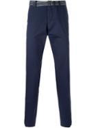 Boss Hugo Boss Stanino Trousers, Men's, Size: 52, Blue, Cotton/spandex/elastane