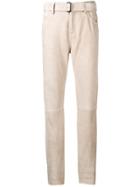 Tom Ford Belted Waist Trousers - Neutrals