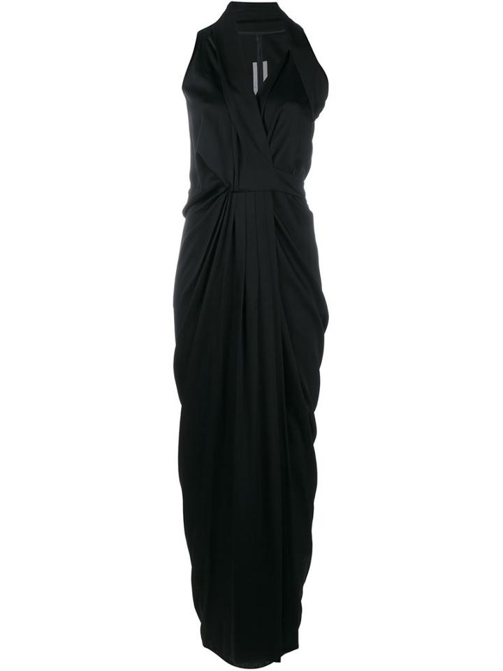 Rick Owens Long Wrap Dress
