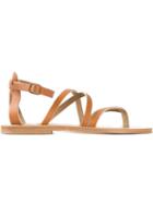K. Jacques Epicure Sandals, Women's, Size: 36, Brown, Leather