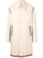 Mackintosh Putty Bonded Cotton Oversized Coat Gr-095/io - Neutrals
