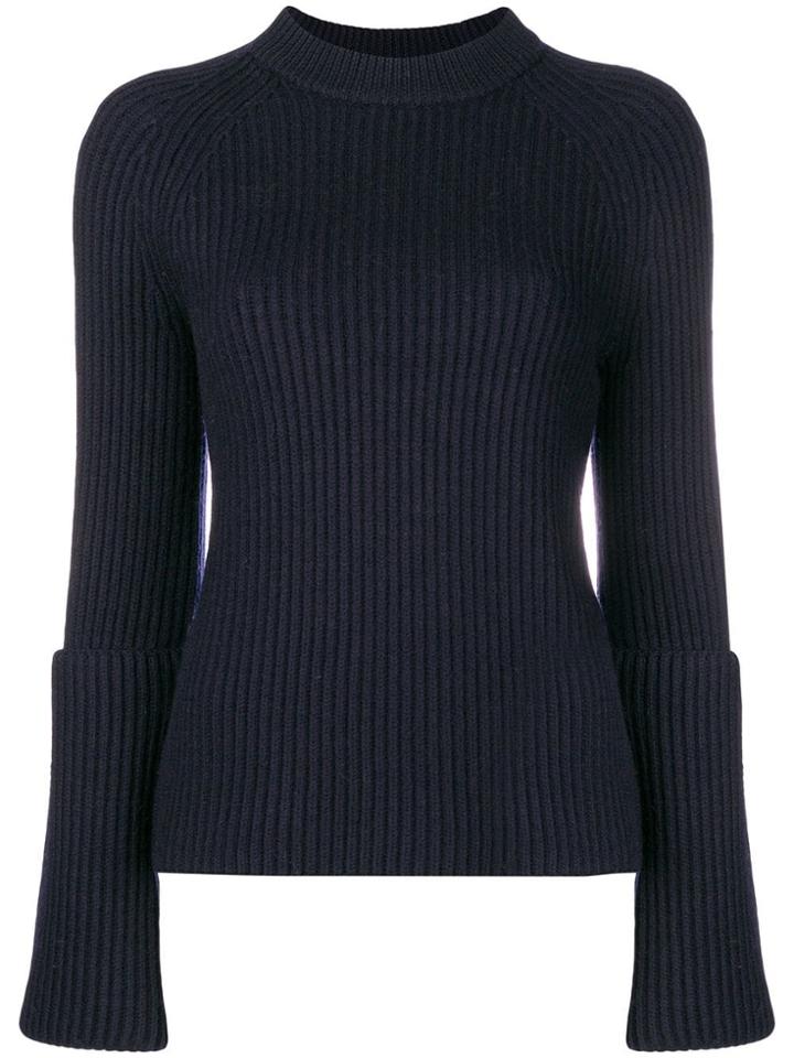 Joseph Long Cuffs Sweater - Blue