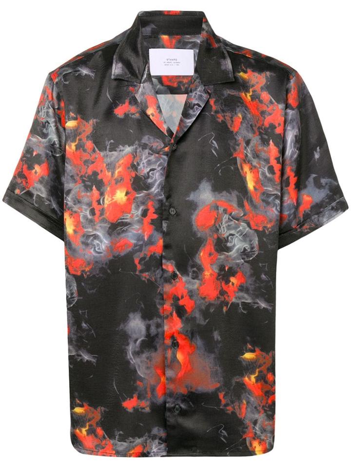 Stampd Printed Shirt - Black