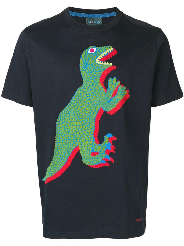 Ps Paul Smith Dino Print T-shirt - Blue