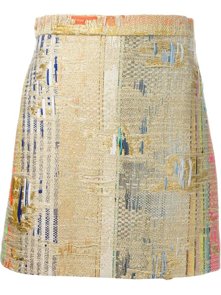 Msgm Tweed Mini Skirt