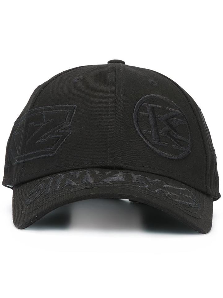 Ktz Embroidered Cap, Men's, Black, Cotton