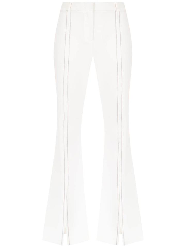 Nk Flared Trousers - White